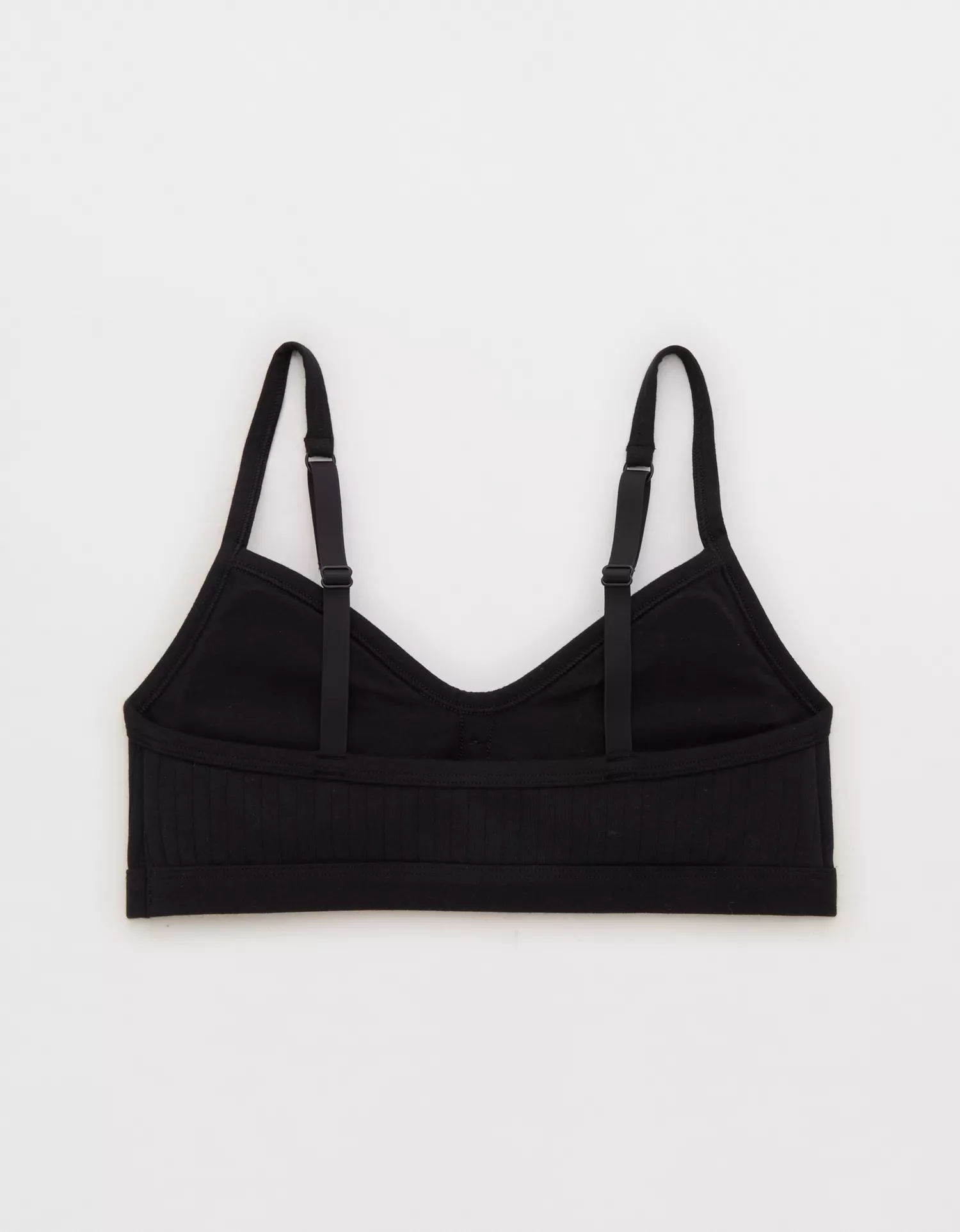 Superchill Cotton Rib Padded Bralette - thumbnail 4