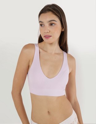 Superchill Seamless Padded Plunge Bralette