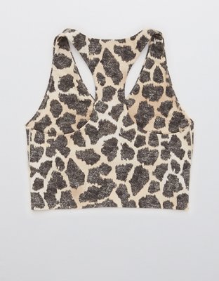 OFFLINE By Aerie Real Me Racerback Longline Sports Bra