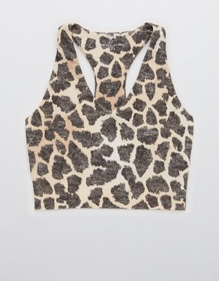 OFFLINE By Aerie Real Me Racerback Longline Sports Bra