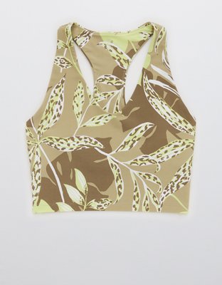 OFFLINE By Aerie Real Me Racerback Longline Sports Bra