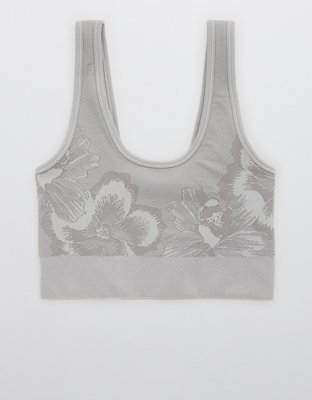 OFFLINE By Aerie Seamless Floral Sports Bra