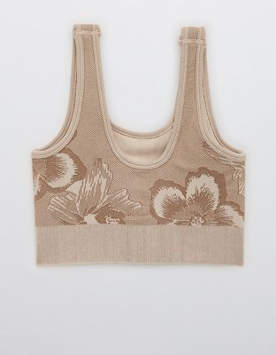 OFFLINE By Aerie Seamless Floral Sports Bra