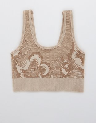 OFFLINE By Aerie Seamless Floral Sports Bra