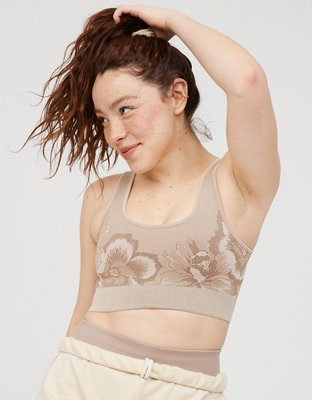 OFFLINE By Aerie Seamless Floral Sports Bra