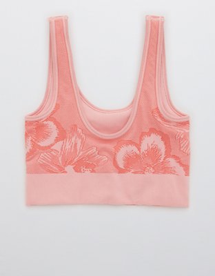 OFFLINE By Aerie Seamless Floral Sports Bra