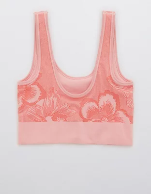 OFFLINE By Aerie Seamless Floral Sports Bra