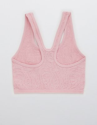 OFFLINE Seamless Floral Racerback Sports Bra