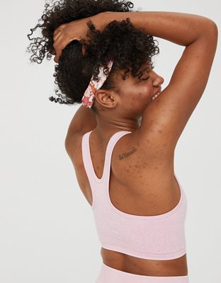 OFFLINE Seamless Floral Racerback Sports Bra