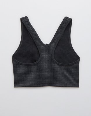Женские топы Aerie OFFLINE Main Squeeze Seamless Waffle Bra Top — фото 4