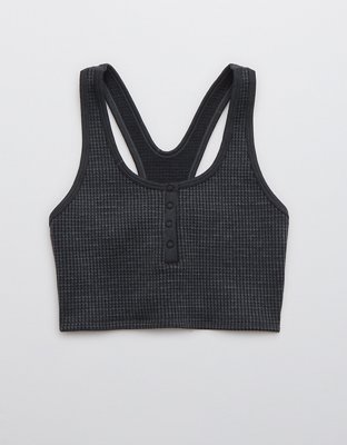 Женские топы Aerie OFFLINE Main Squeeze Seamless Waffle Bra Top — фото 3