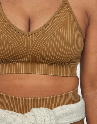 OFFLINE By Aerie Seamless Washed Rib Sports Bra