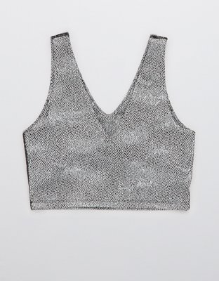 OFFLINE Herringbone Jacquard Longline Sports Bra