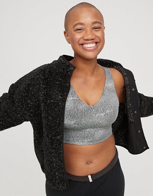 OFFLINE Herringbone Jacquard Longline Sports Bra