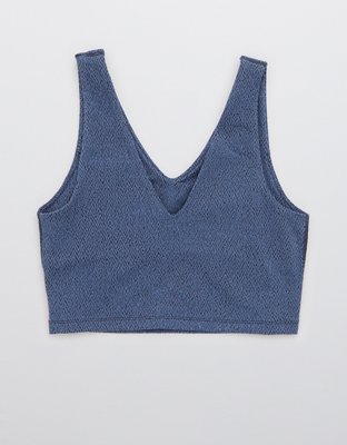 OFFLINE Herringbone Jacquard Longline Sports Bra