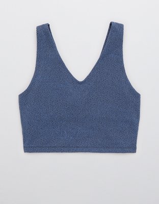 Спортивное бра OFFLINE Herringbone Longline — Aerie — фото 3