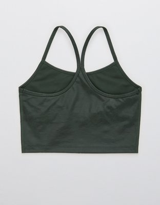 OFFLINE By Aerie The Hugger Crackle Racerback Sports Bra