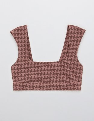 OFFLINE By Aerie Real Me Cap Sleeve Sports Bra