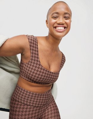 OFFLINE By Aerie Real Me Cap Sleeve Sports Bra