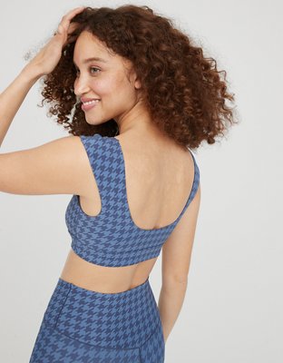 OFFLINE By Aerie Real Me Cap Sleeve Sports Bra