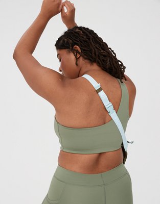 OFFLINE By Aerie Goals One Shoulder Sports Bra