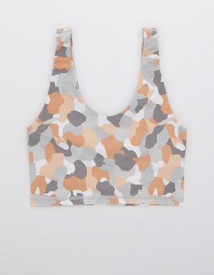 OFFLINE By Aerie Real Me Keyhole Back Longline Sports Bra