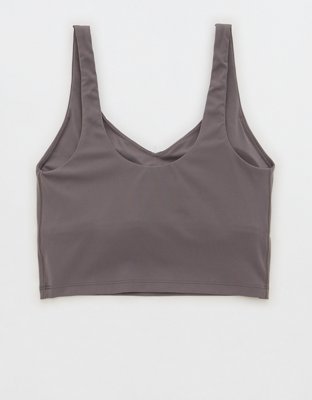 OFFLINE By Aerie Real Me Low Key Longline Sports Bra