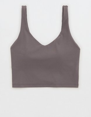 OFFLINE By Aerie Real Me Low Key Longline Sports Bra