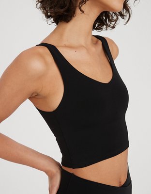 OFFLINE By Aerie Real Me Low Key Longline Sports Bra