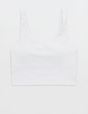 OFFLINE By Aerie Real Me Racerback Longline Sports Bra