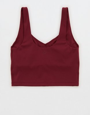 OFFLINE By Aerie Real Me Low Key Longline Sports Bra