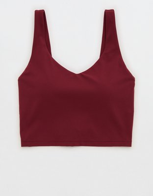 OFFLINE By Aerie Real Me Low Key Longline Sports Bra