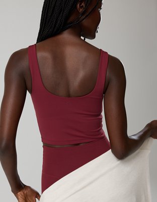 OFFLINE By Aerie Real Me Low Key Longline Sports Bra