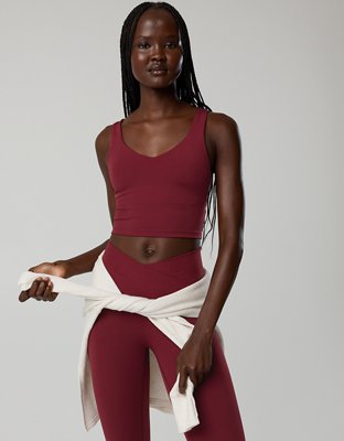 OFFLINE By Aerie Real Me Low Key Longline Sports Bra