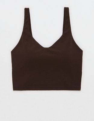 OFFLINE By Aerie Real Me Low Key Longline Sports Bra