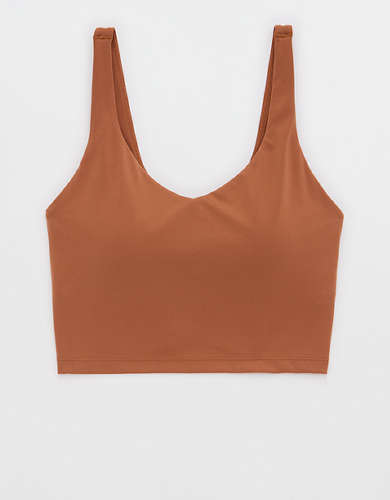 Orange Washed Ribbed Square Neck Bralette · Filly Flair