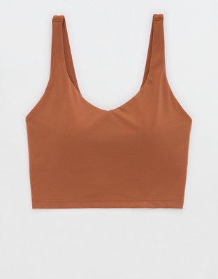 OFFLINE By Aerie Real Me Low Key Longline Sports Bra