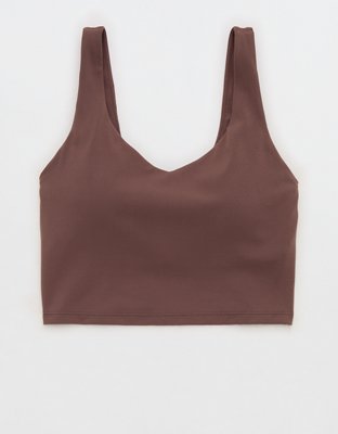 OFFLINE By Aerie Real Me Low Key Longline Sports Bra