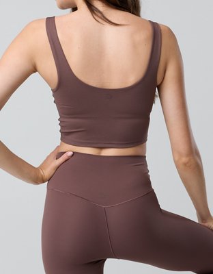 OFFLINE By Aerie Real Me Low Key Longline Sports Bra