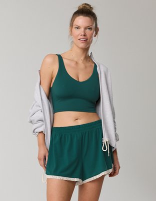 OFFLINE By Aerie Real Me Low Key Longline Sports Bra