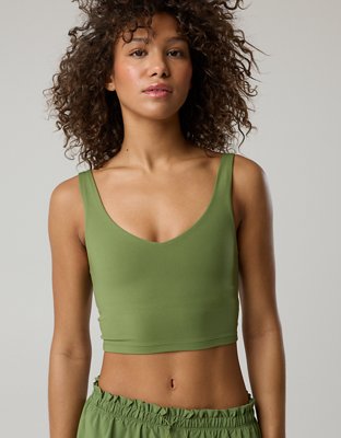 OFFLINE By Aerie Real Me Low Key Longline Sports Bra