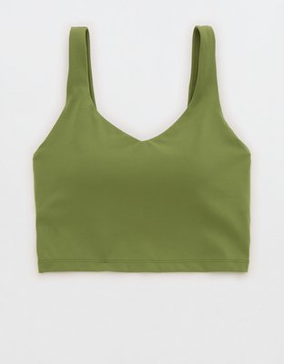 OFFLINE By Aerie Real Me Low Key Longline Sports Bra