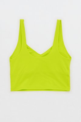 OFFLINE By Aerie Real Me Low Key Longline Sports Bra