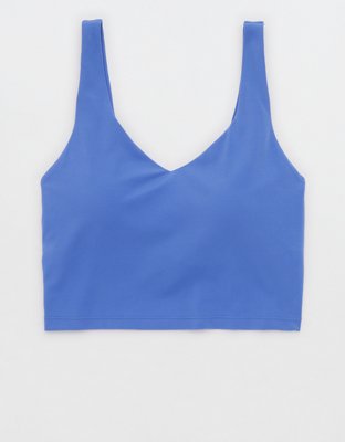 OFFLINE By Aerie Real Me Low Key Longline Sports Bra