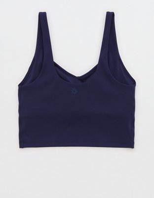 OFFLINE By Aerie Real Me Low Key Longline Sports Bra