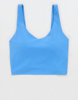 OFFLINE By Aerie Real Me Low Key Longline Sports Bra
