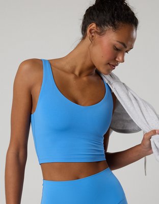 OFFLINE By Aerie Real Me Low Key Longline Sports Bra