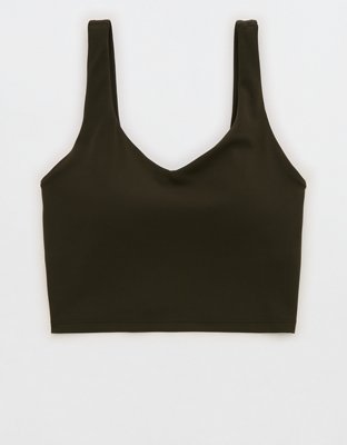 OFFLINE By Aerie Real Me Low Key Longline Sports Bra