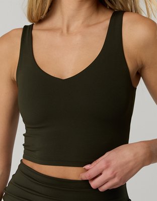 OFFLINE By Aerie Real Me Low Key Longline Sports Bra