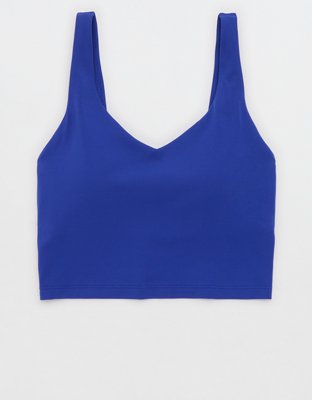 OFFLINE By Aerie Real Me Low Key Longline Sports Bra